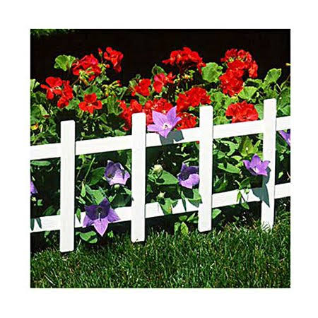 4 Pack 33 inch White Border Fence T28051