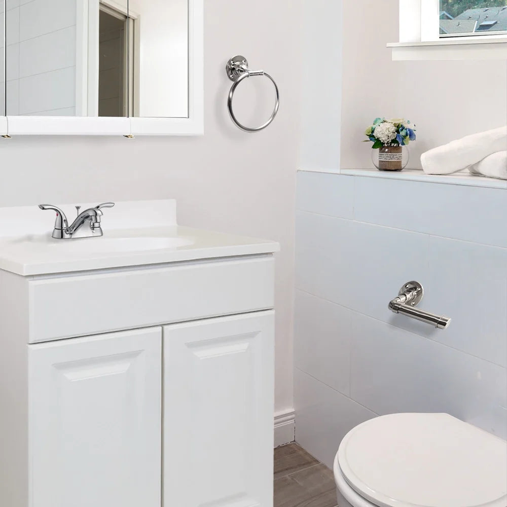 2-Handle Centerset Bathroom Faucet in Chrome V34748