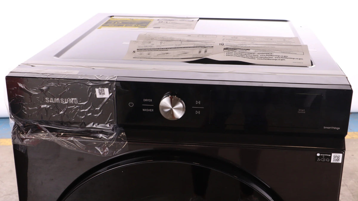 27 In. 5.3 Cu. Ft. Black Stainless Steel Front Load Washer J6699