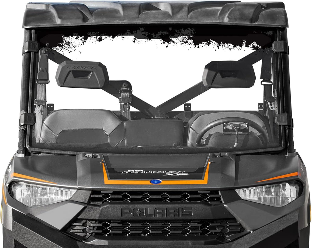 Clear Scratch Resistant Full Windshield for Polaris Ranger XP 1000 / Crew N620