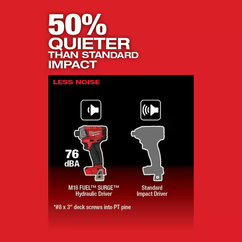 18V Lithium-Ion Brushless Cordless 1/4 in. Hex Impact Driver T46857