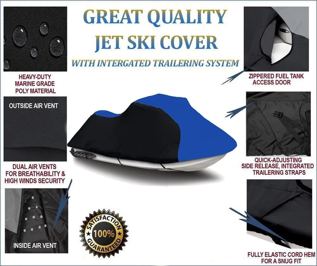 Heavy-Duty Jet Ski Trailerable Cover 2 Seater I27311