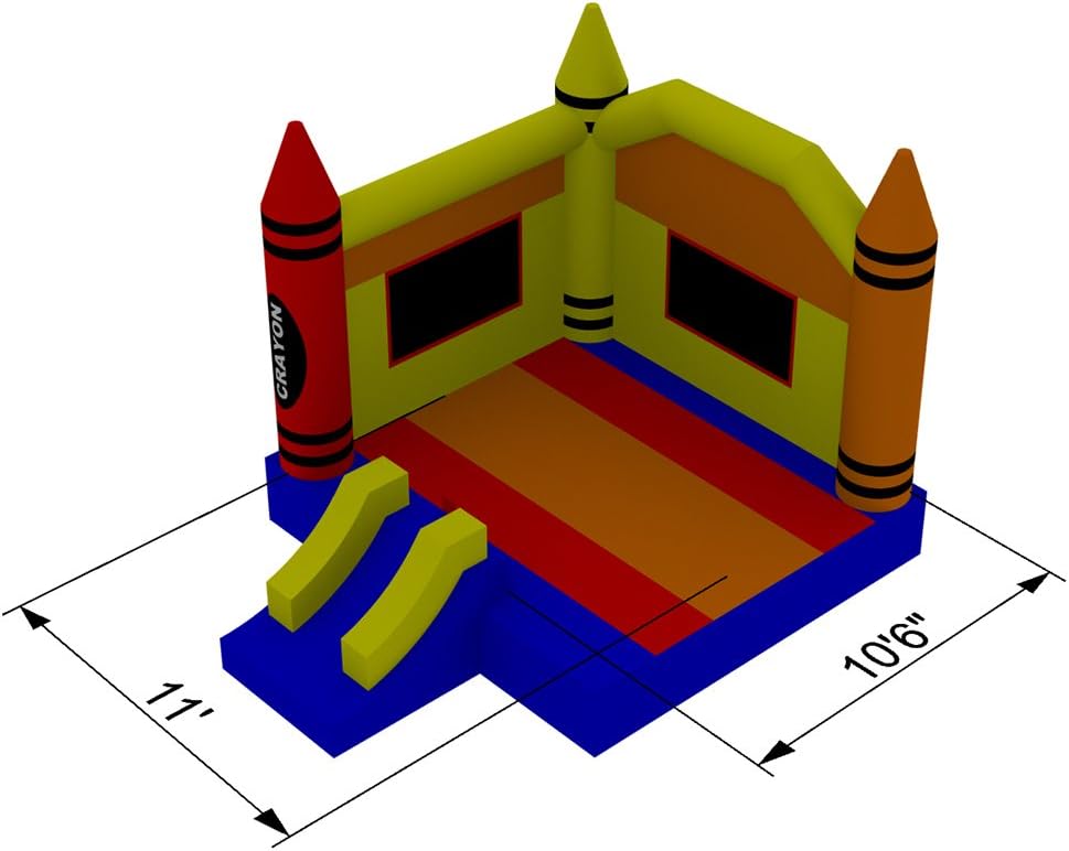 Commercial Grade PVC Inflatable Bounce House W506