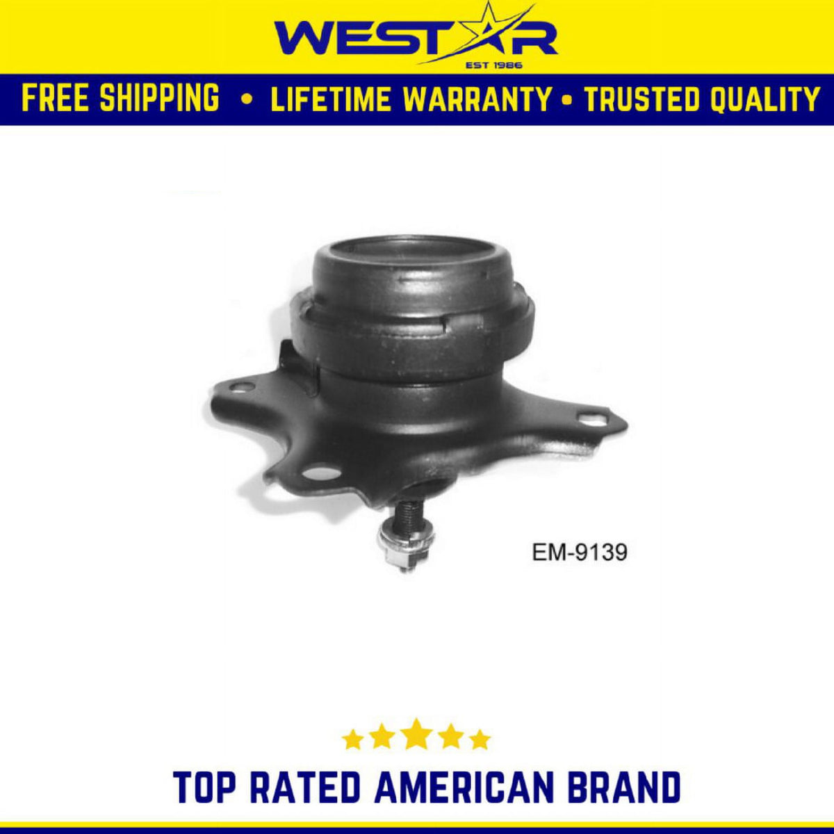 Engine Motor & Trans Mount Set 5PCS for Honda Element 2.4L 4WD E9779