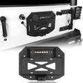 Spare Tire Delete License Plate Relocation Kit with Third Brake Light R31017