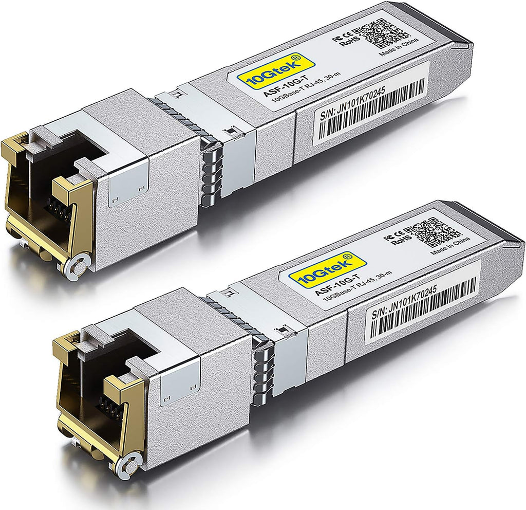 10GBase-T SFP+ Transceiver, RJ-45 SFP+ CAT.6a, up to 30 meters C2315