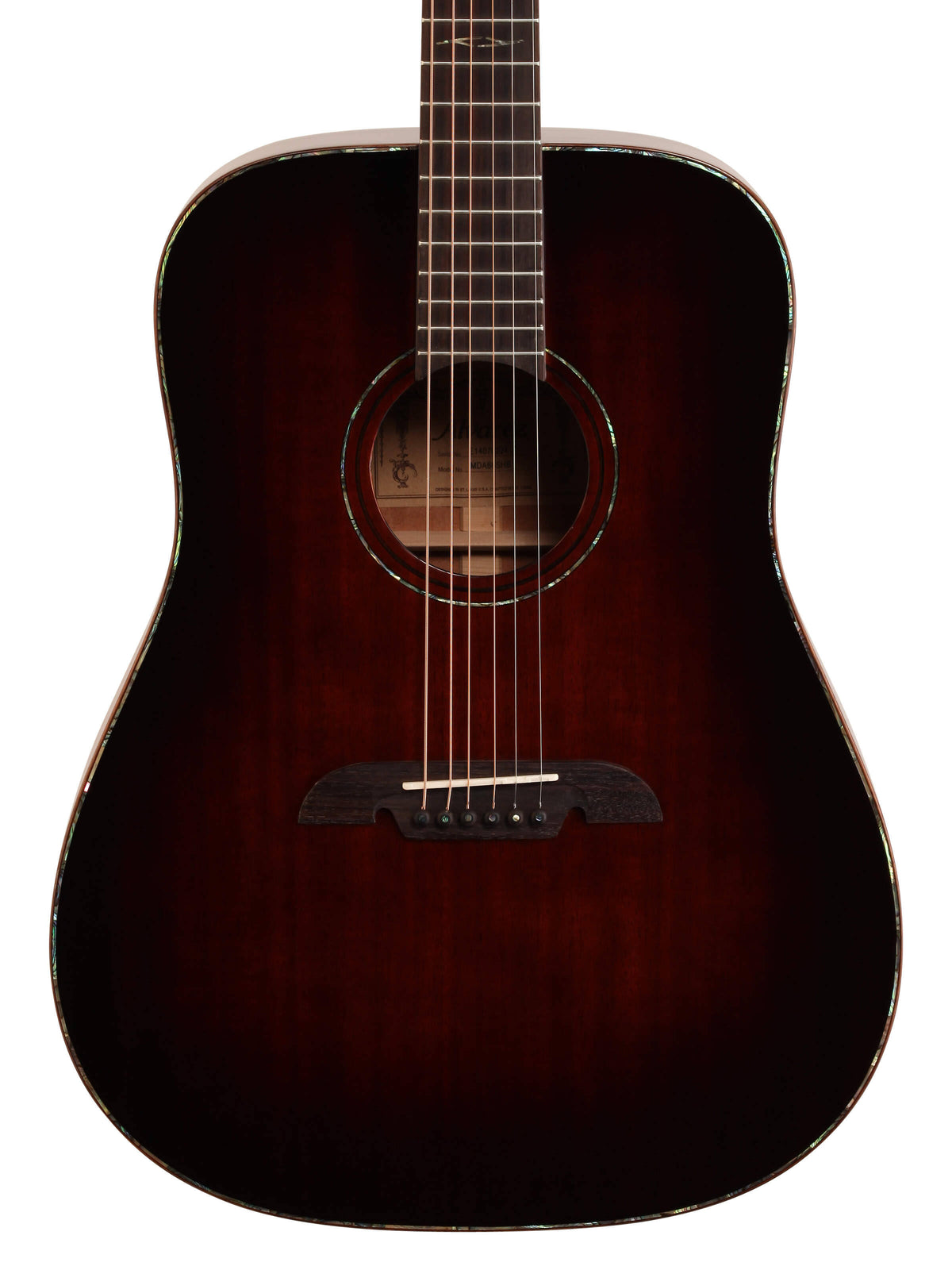 Dreadnought Acoustic Guitar Shadowburst M72776