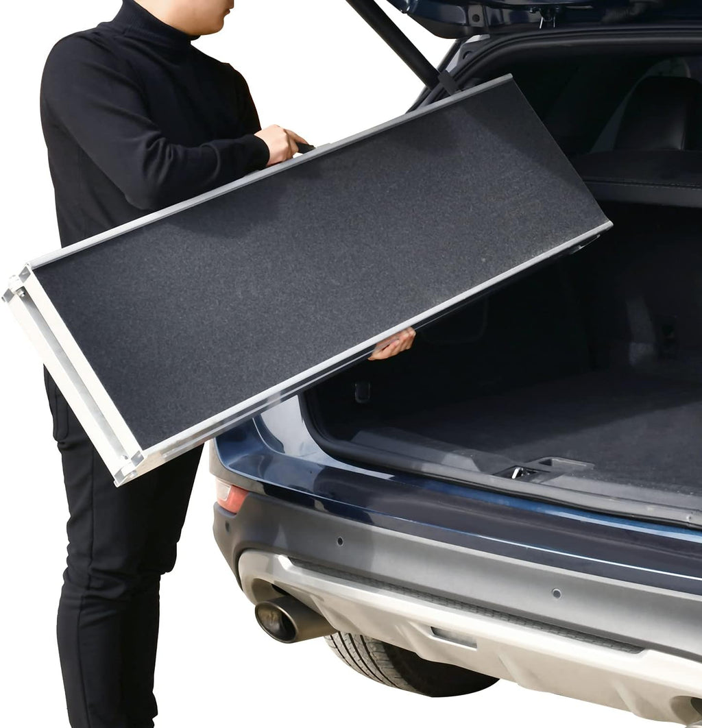 Silver Aluminum Pet Ramp R4091