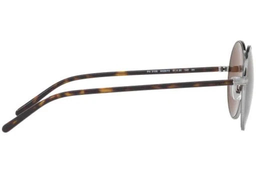 Gunmetal Round Sunglasses Q248661