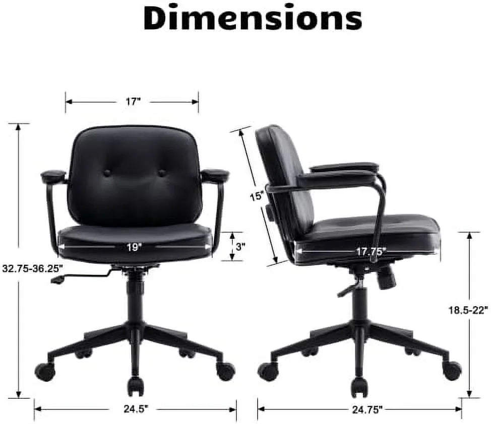 Beige Linen Fabric Armless Office Chair with Wheels N262
