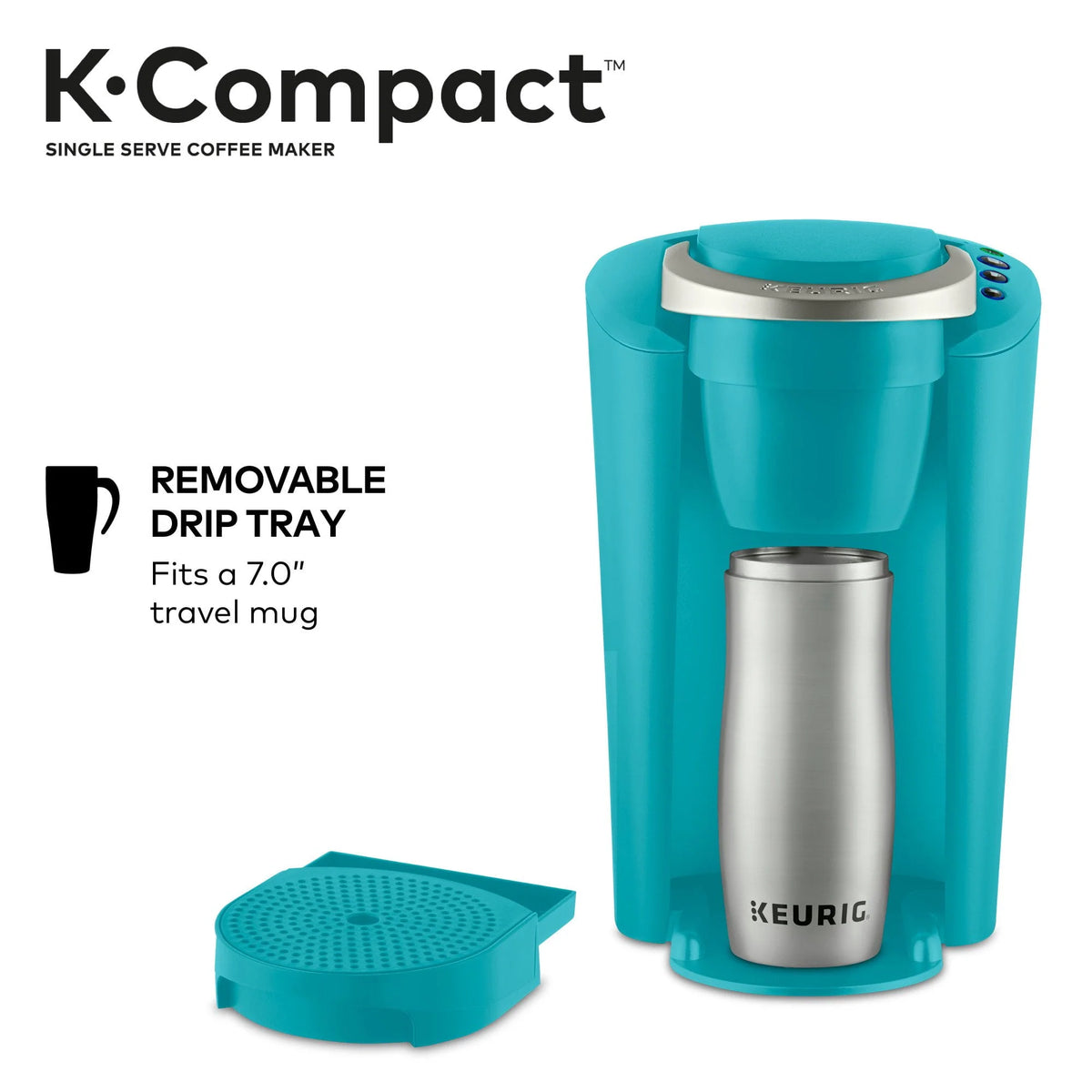Black Single-Serve Coffee Maker C37043