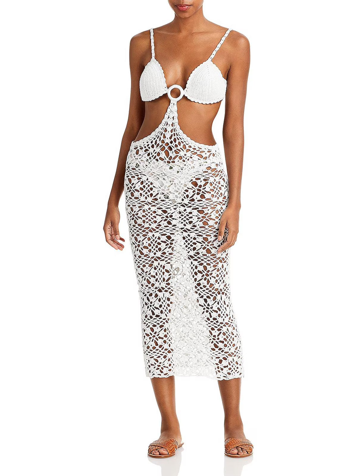 Cotton Crochet Maxi Dress M584268