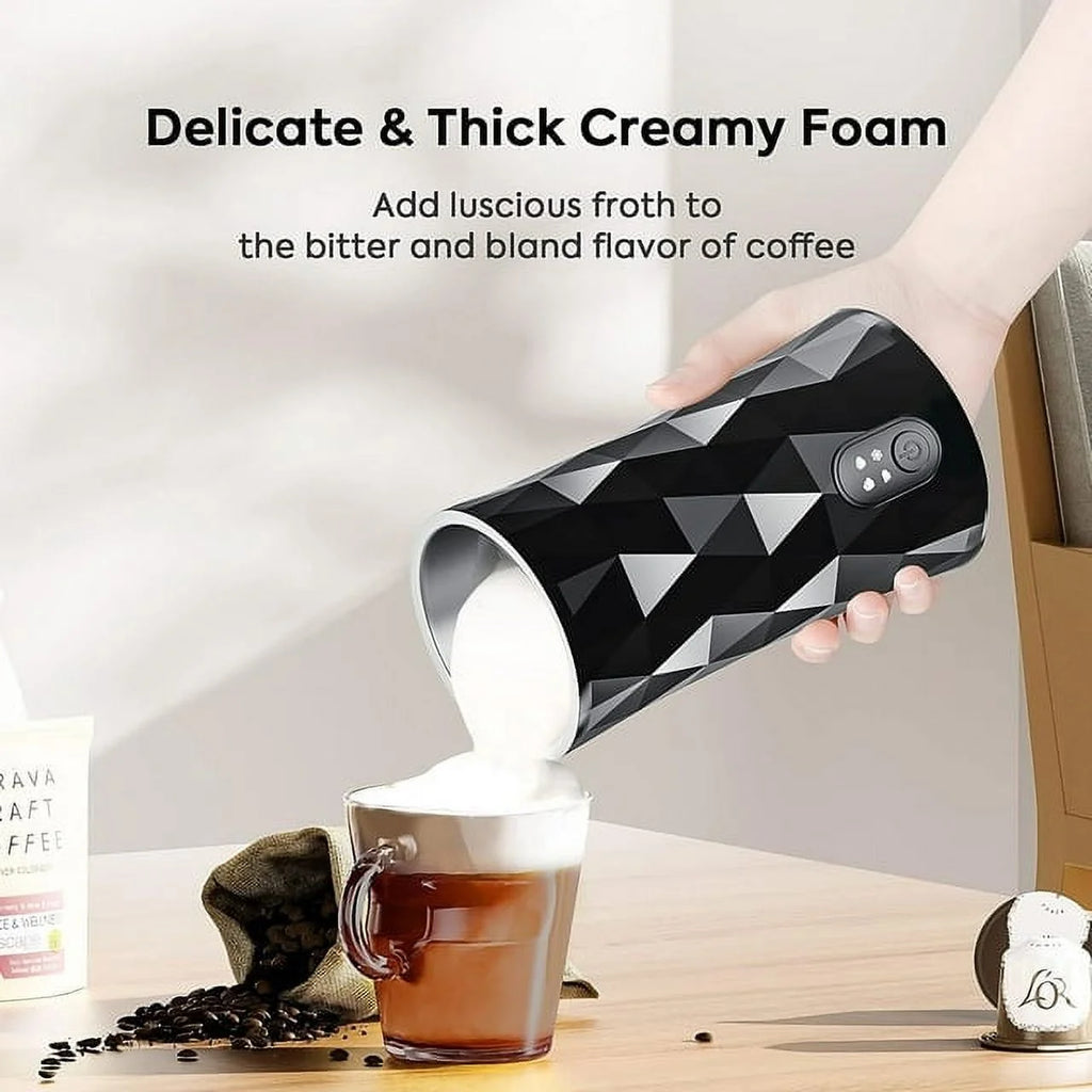 4-in-1 Electric Milk Frother, 8.1 oz C618776