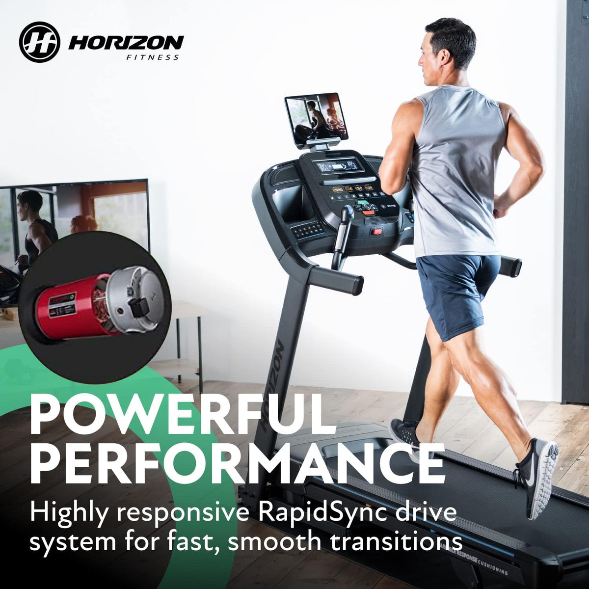 Heavy Duty Folding Treadmill with Bluetooth and Incline S1924