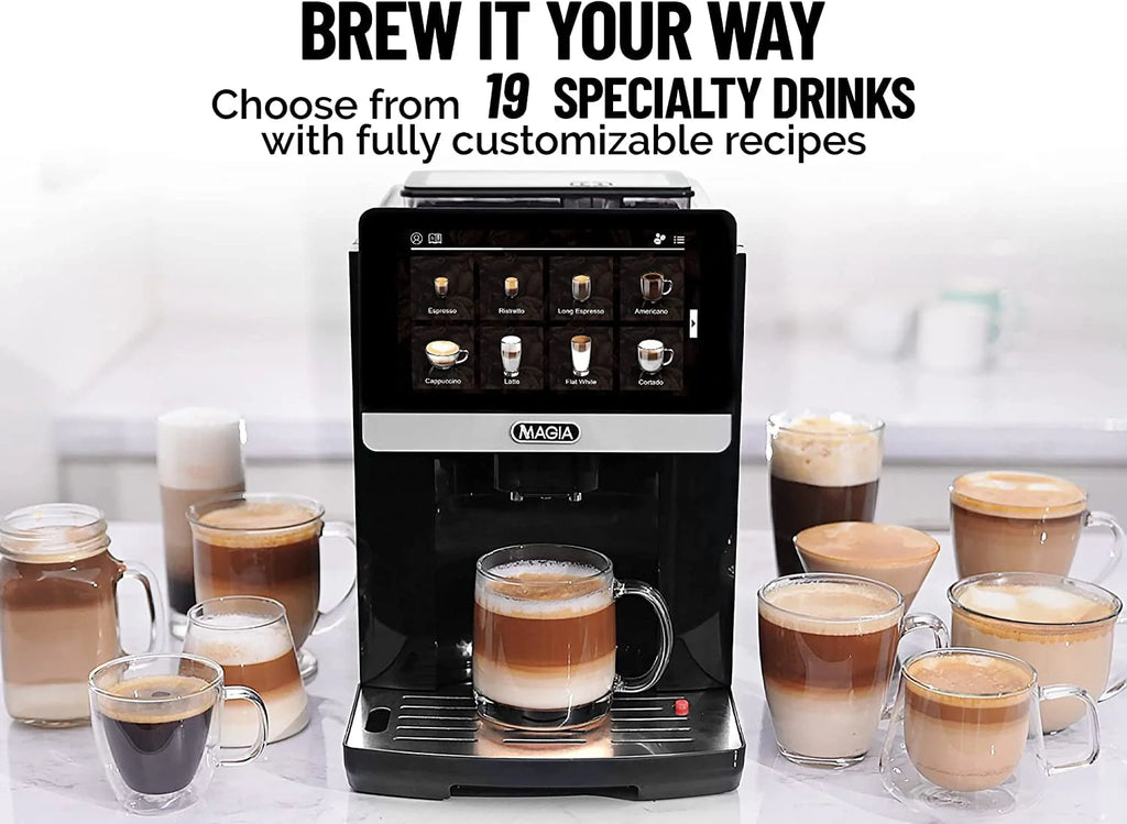Black 1800ml Espresso Coffee Maker G6485