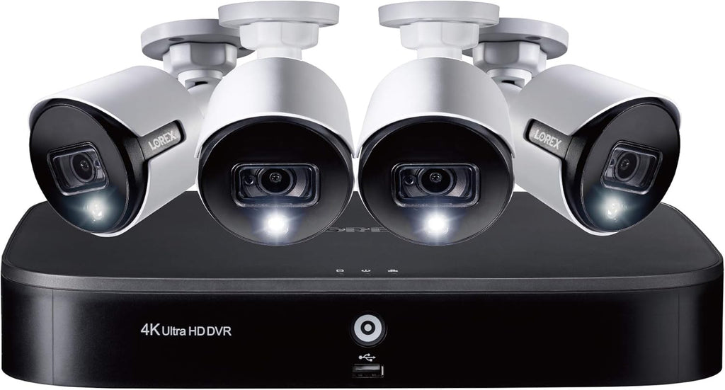 2K HD Indoor/Outdoor Security System with 4 x 5MP Cameras I766