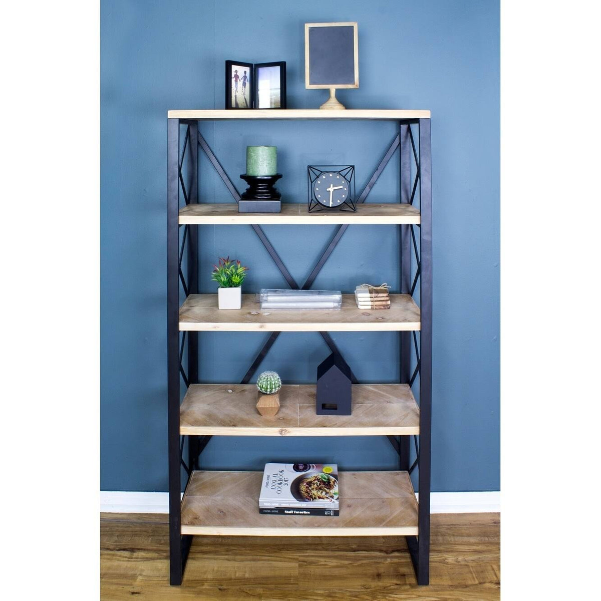 5 Shelf Standard Bookcase Q875657