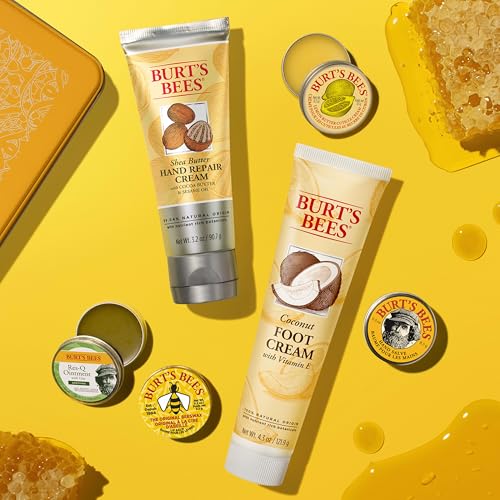 6 Products Giftable Tin Cuticle Cream Hand Salve Lip Balm Res-Q Ointment Hand Repair Foot Cream I345