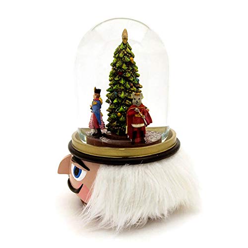 Nutcracker 100MM Musical Holiday Glitterdome H91377