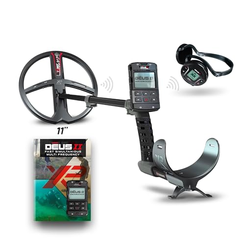 Waterproof Multi Frequency Metal Detector with 9" FMF Coil, Remote Control, WS6 Wireless Headphones & S-Telescopic Stem W967