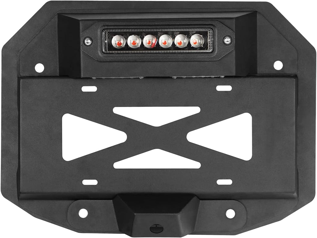 Spare Tire Delete License Plate Relocation Kit with Third Brake Light R31017