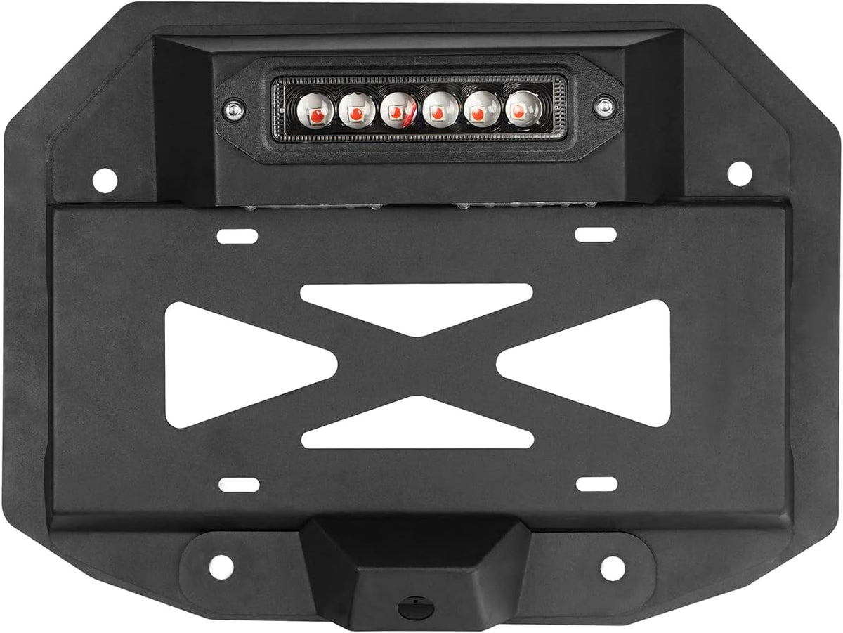 Spare Tire Delete License Plate Relocation Kit with Third Brake Light R31017