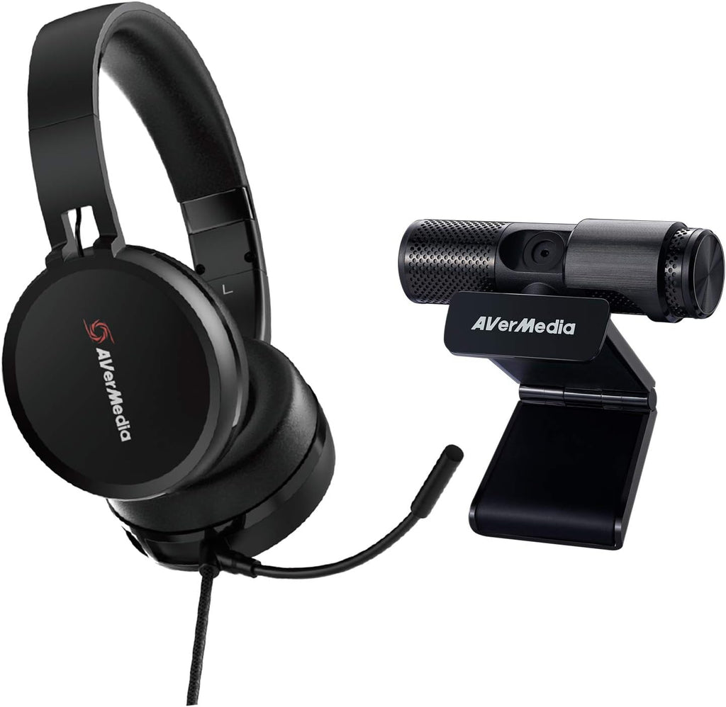 1080p Webcam USB 2.0 Headset with Microphone U58108