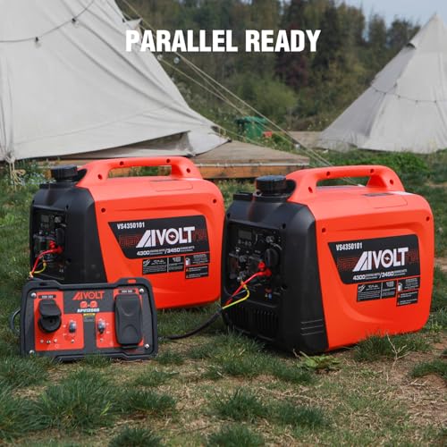 8000W Dual Fuel Inverter Generator with Electric Start F558