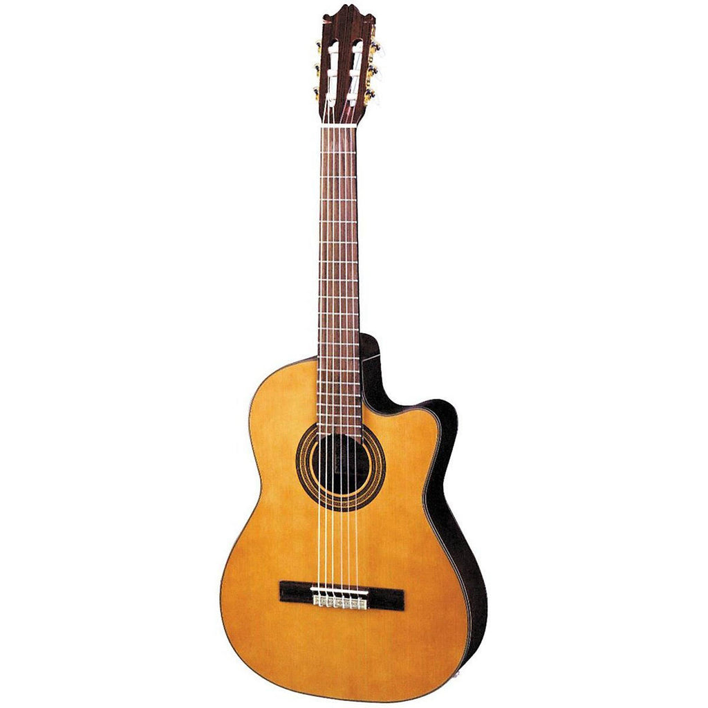 Natural Cutaway Classical Acoustic-Electric Guitar O321372