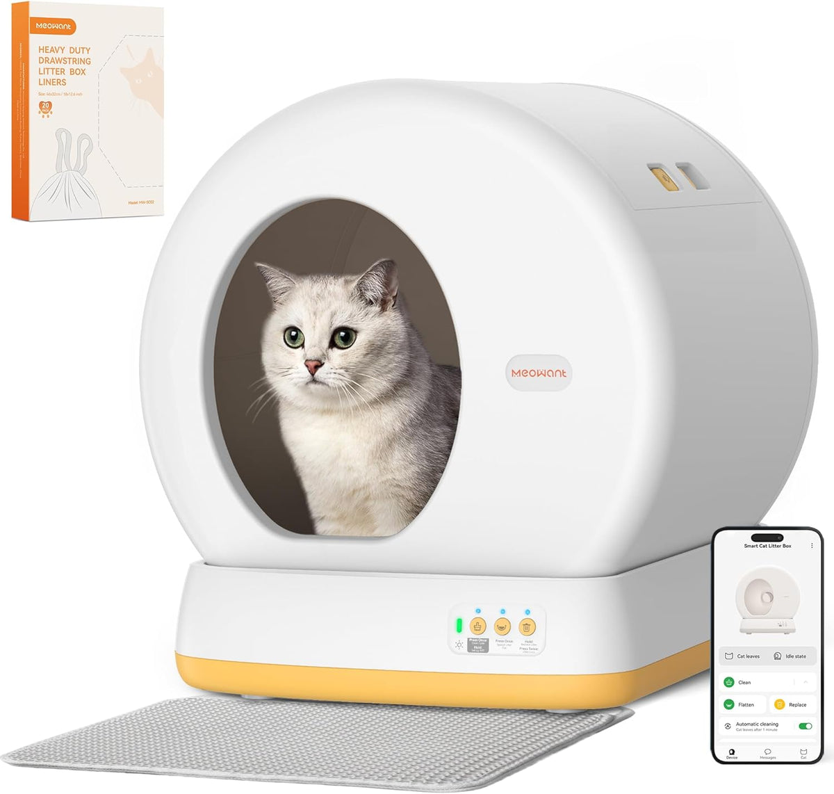 Self-Cleaning Automatic Cat Litter Box H511