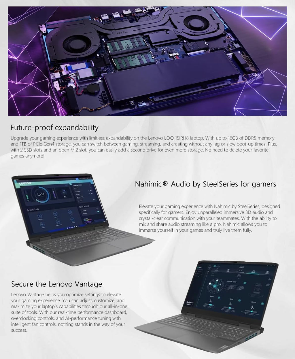 15.6" Gaming Laptop, 144Hz IPS, Intel Core i5-13420H, 32GB RAM 2TB Storage, NVIDIA GeForce RTX 3050, Backlit KB, Win11, Storm Grey T315764