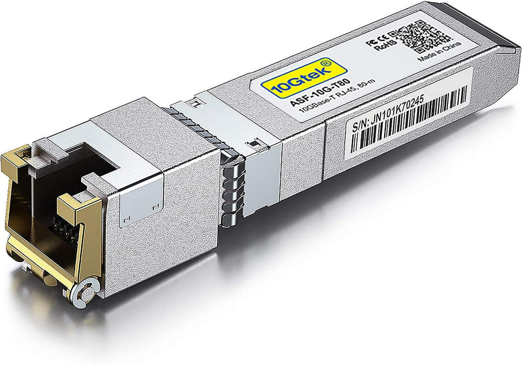 10GBase-T SFP+ Transceiver, RJ-45 SFP+ CAT.6a, up to 30 meters C2315