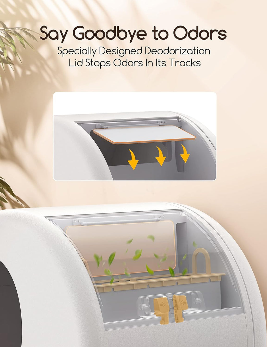 Self-Cleaning Automatic Cat Litter Box H511
