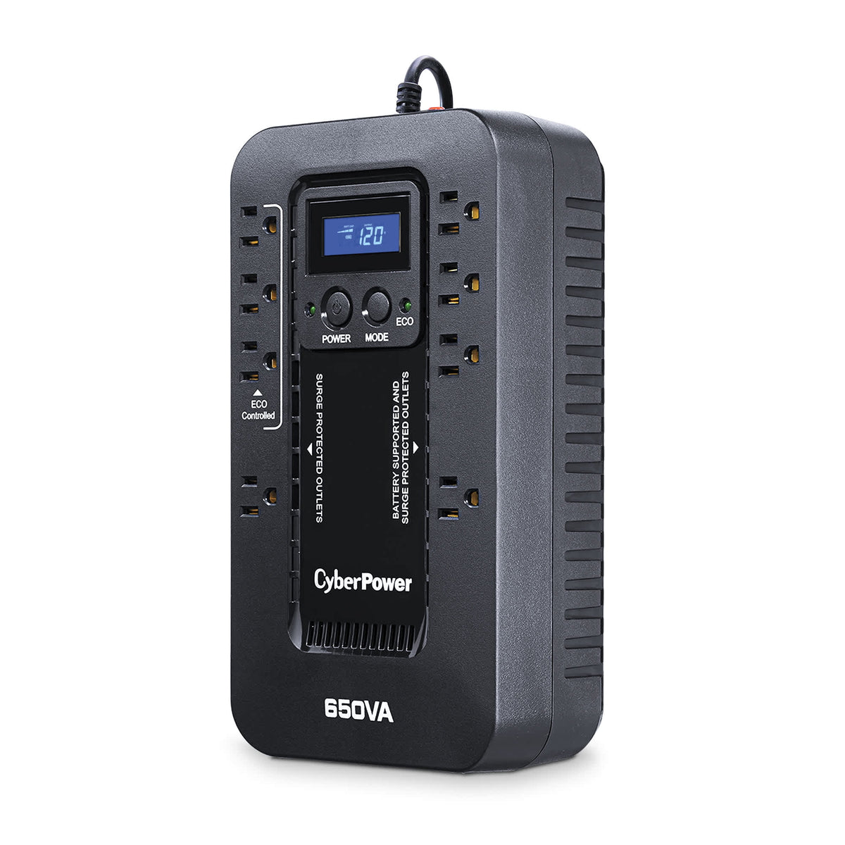 8 Outlet Battery Backup UPS System J754