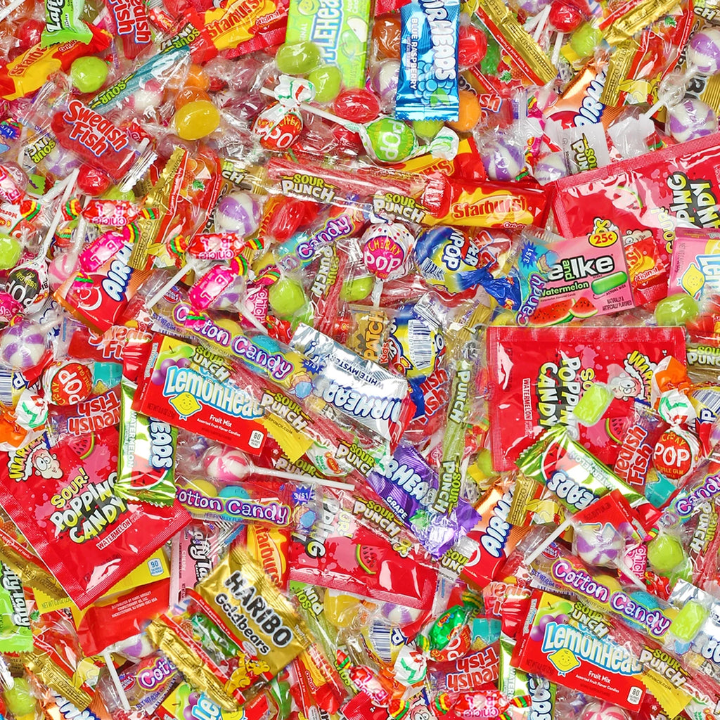 7 Pounds Assorted Individually Wrapped Candy Bulk Variety Pack G387505