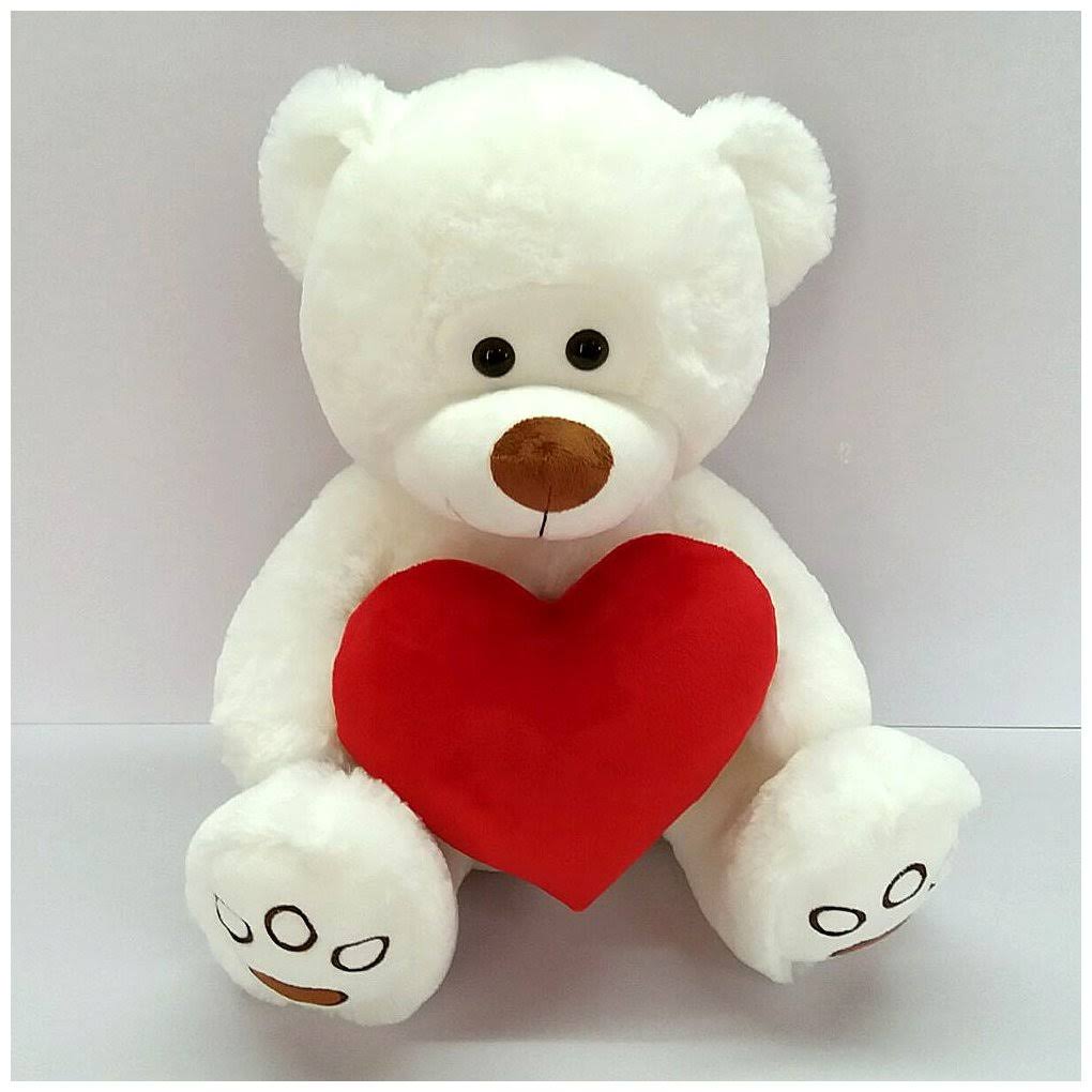 Plush Bear Holding A Heart 15.75x22 Case Pack 6 B701796