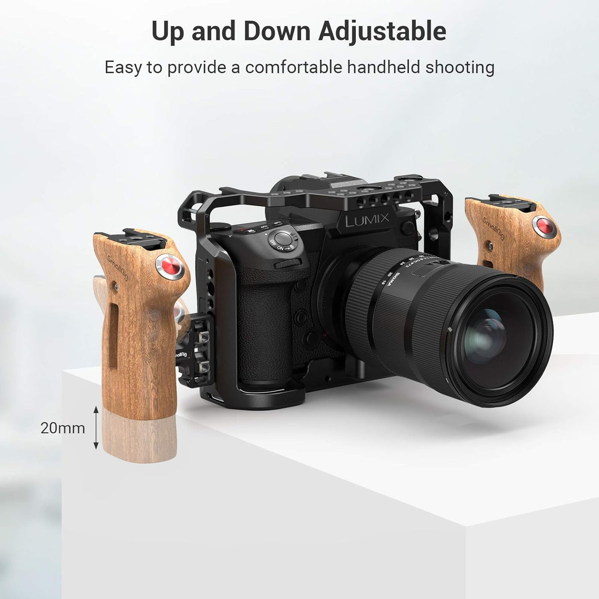 Side Handle with Remote Trigger for Mirrorless Cameras L962