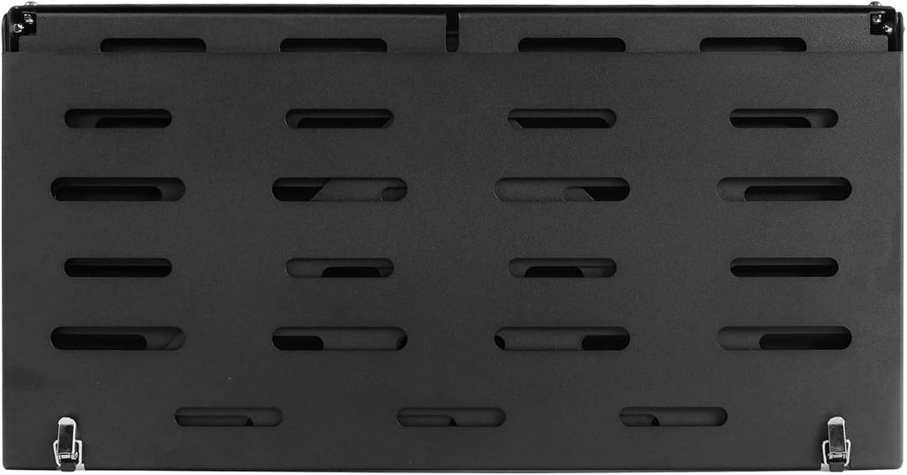 2-Tier Foldable Tailgate Table Camping Cargo Shelf N2853