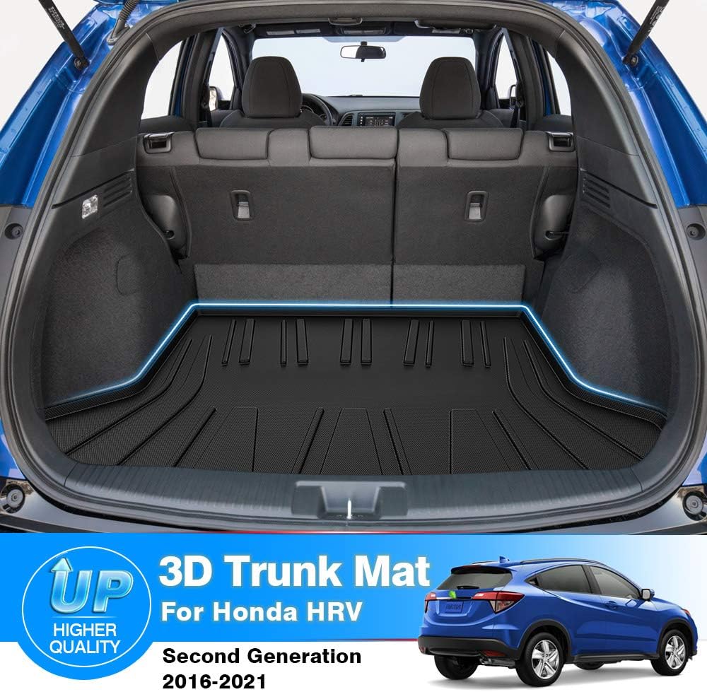 Custom Fit Cargo Mat for Honda HRV 2016-2022 Black F122042