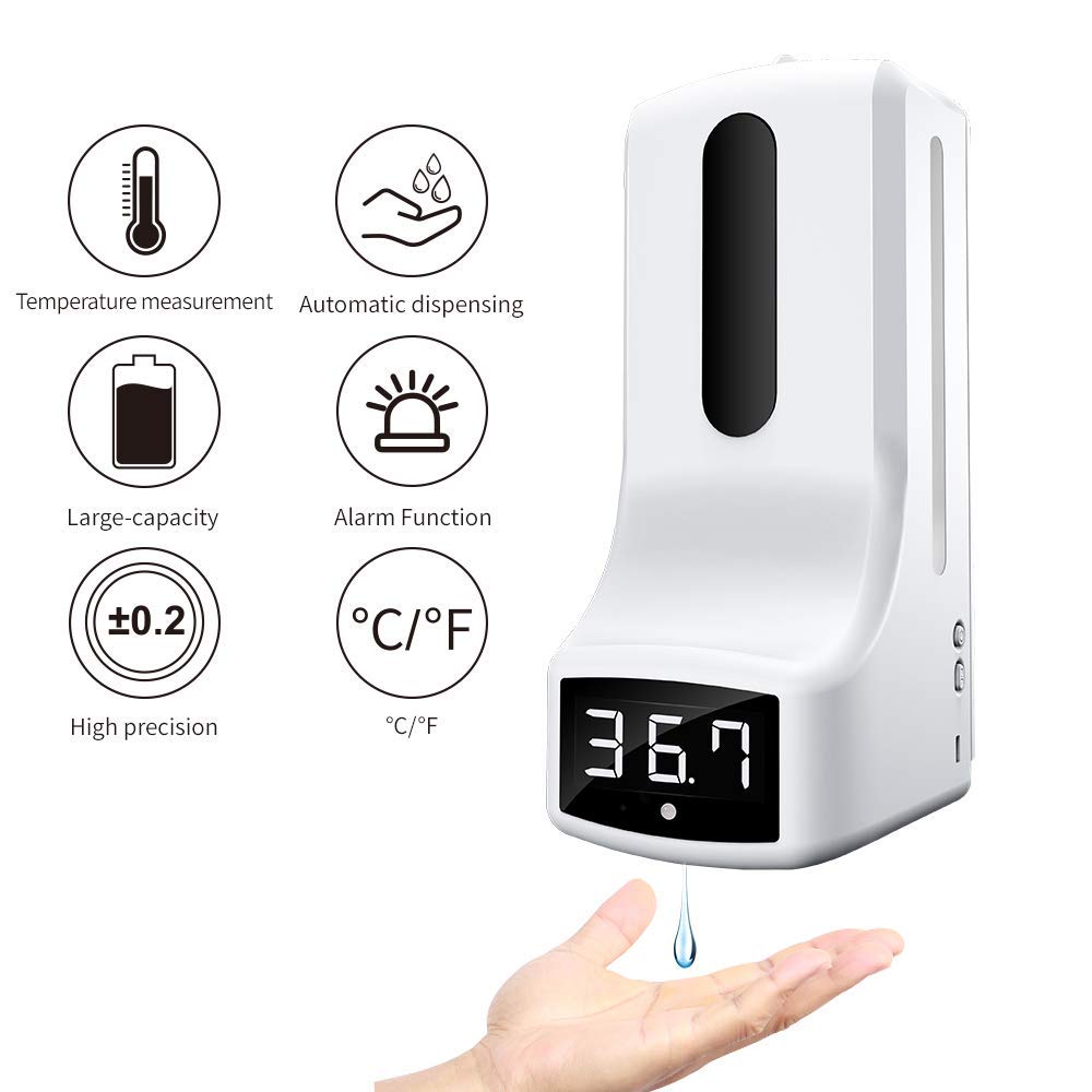 Wall Mounted Automatic Soap Dispenser with Thermometer C274246