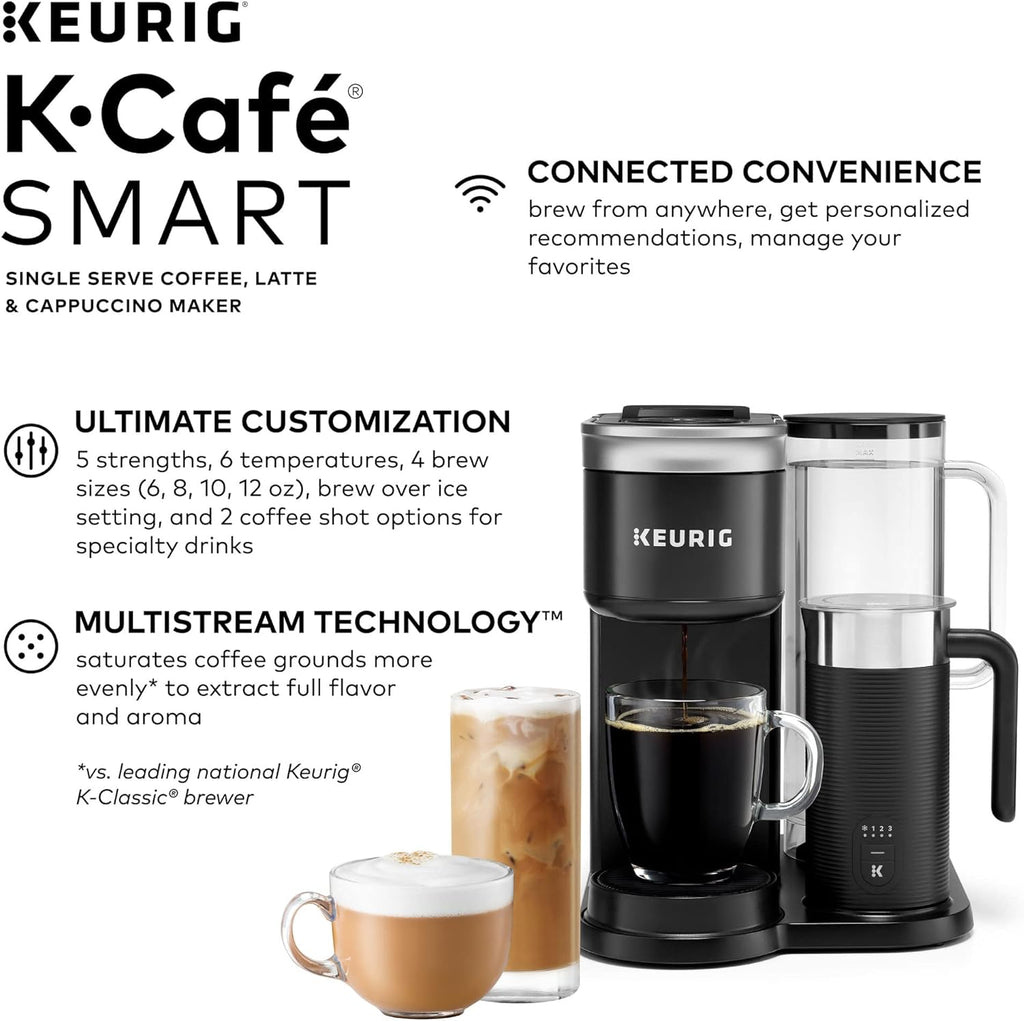 Single Serve K-Cup Pod Coffee, Latte and Cappuccino Maker G208