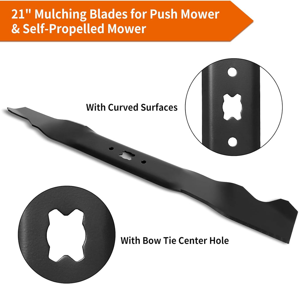 Mower Blade for 21" Deck, 1 Pack Y593
