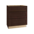 3 Drawer Base Kitchen Cabinet with Soft Close Drawers J830