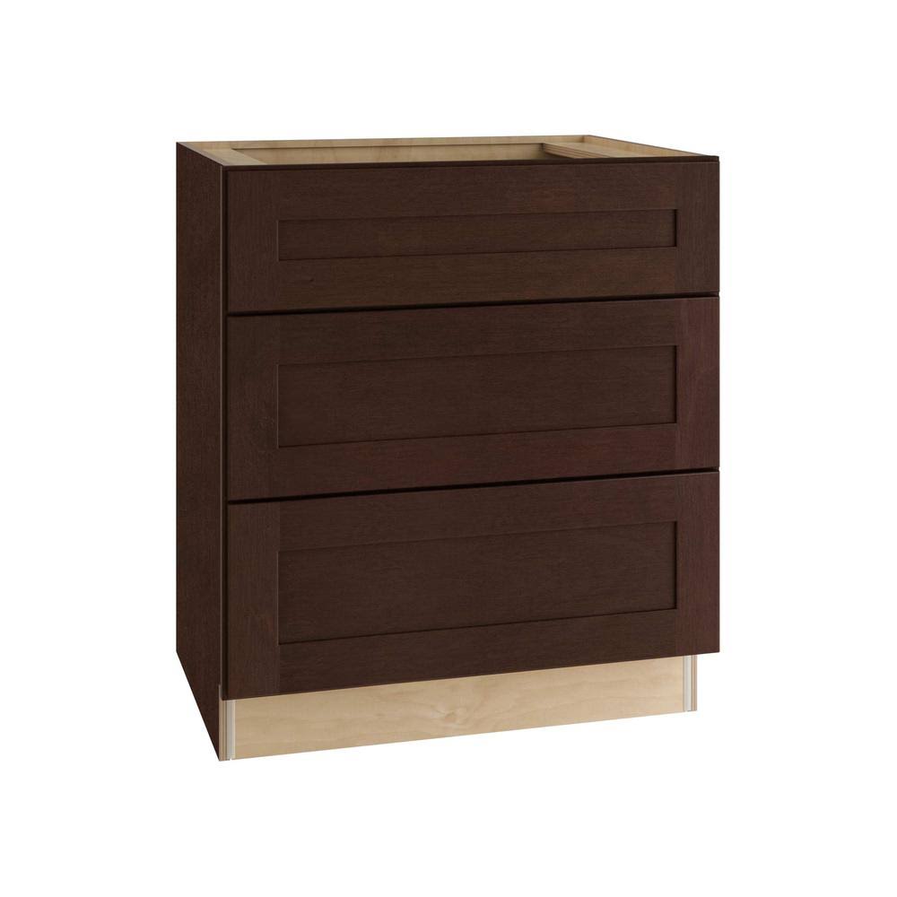 3 Drawer Base Kitchen Cabinet with Soft Close Drawers J830