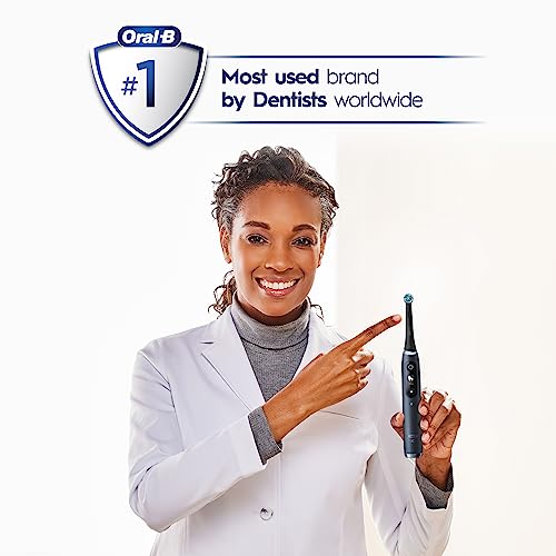 Black Onyx Electric Toothbrush with 3 Replacement Brush Heads T6259