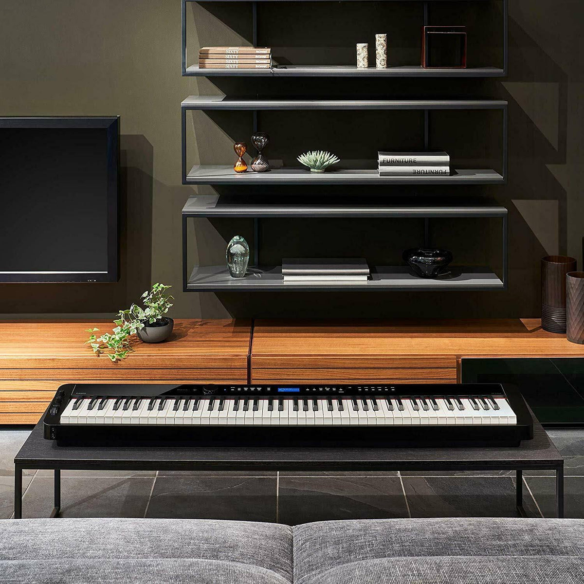 Black 88 Keyboard Electronic Piano Z53847