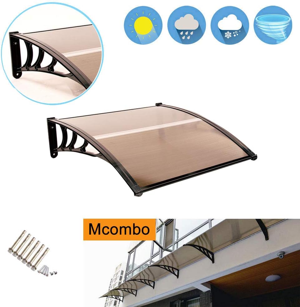 Window Awning Outdoor Polycarbonate Hollow Sheet Canopy G90653