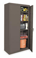 Gray 78 in H 36 in W Storage Cabinet N62256
