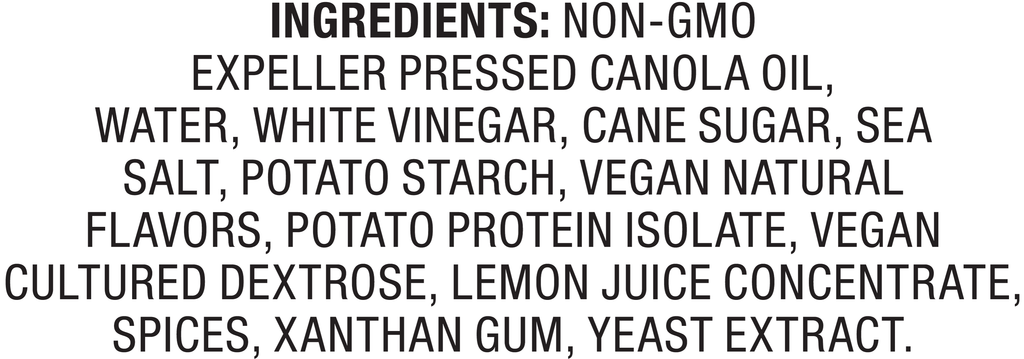 8.36 oz 6 Pack Vegan Ranch Salad Dressing N360211