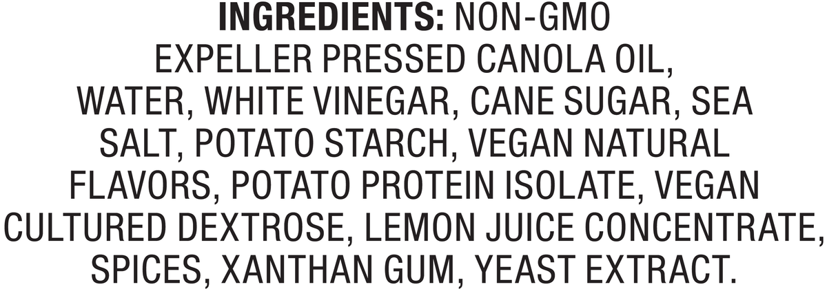 8.36 oz 6 Pack Vegan Ranch Salad Dressing N360211